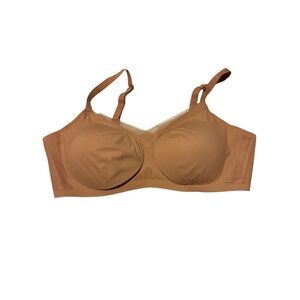 Honeylove crossover bra size XL 38D 38DD 38E tan EUC